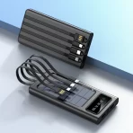 Power bank 5000mAh sa ugrađenim kablovima i digitalnim ekranom - Slika 2