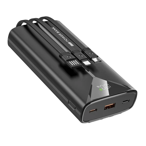 Power bank u crnoj boji