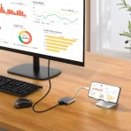 USB-C na HDMI 4K adapter 3-u-1 sa USB 3.0 i USB-C PD priključkom - Slika 4