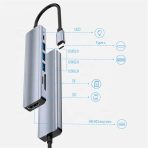 USB-C Hub 7-u-1 adapter sa 4K HDMI, USB 3.0 i PD punjenjem - Slika 2